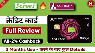 Kiwi Axis Credit Card Review ?| Kiwi Rupay Credit Card Apply