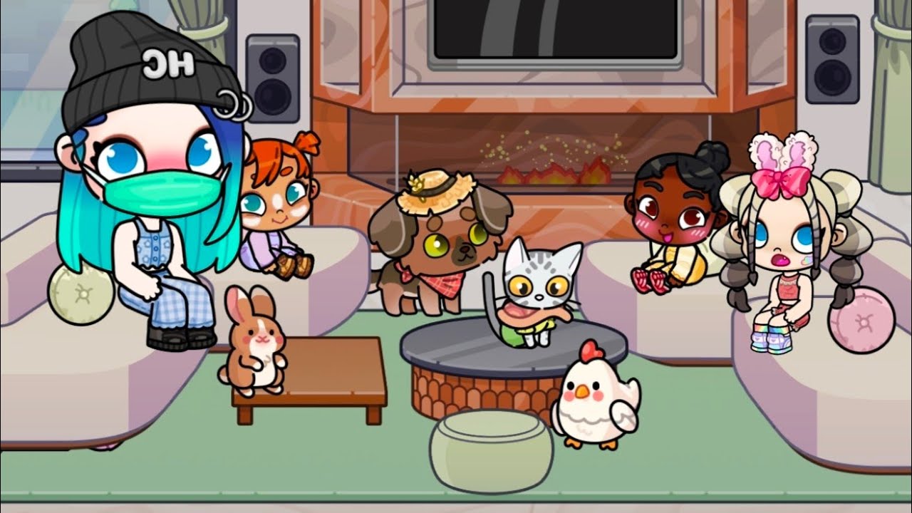 Avatar world - Anne ve bebek hikaye - Erva nehir oyunlar 