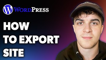 How to Export Wordpress Site (Full 2024 Guide)