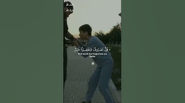 ۞ قَوْلٌ مَّعْرُوفٌ وَمَغْفِرَةٌ خَيْرٌ مِّن صَدَقَةٍ / القارئ ابراهيم شرف ابوطالب