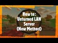 [EASY] How to play Unturned with friends in 5 minutes! (New Method) [3.20.13.0+]
