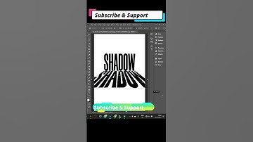 Perspective Realistic Shadow -#photoshop #shorts I #tutorial I @satishkgraphics