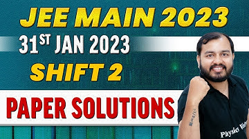 JEE MAIN 2023 Paper Discussion, Attempt 1🔥 || 31st Jan - Shift 2