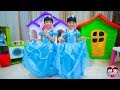 หนูยิ้มหนูแย้ม | ซินเดอเรลล่ากับแม่เลี้ยงใจร้าย Cinderella Kids Role Play