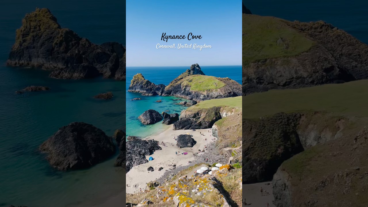 Stunning Kynance Cove 🌊 Cornwall’s Hidden Paradise 