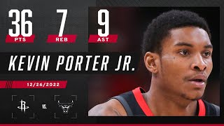 Kevin Porter Jr. BALLS OUT for 36 PTS in win vs. Bulls