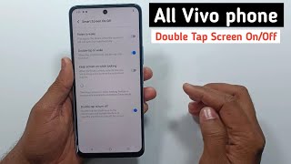 Vivo Y19S Double Tap Onoff Settings All Vivo Phone Double Tap Option 2025
