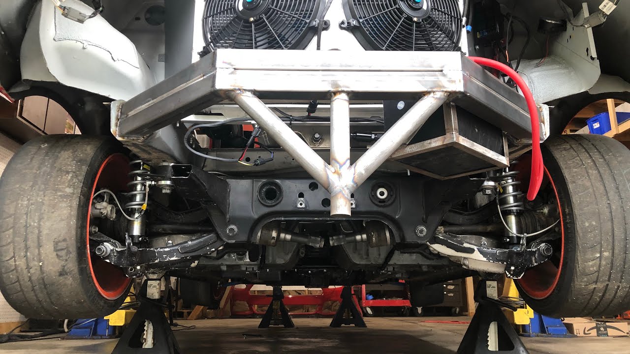 LS Swapped S550 T56 Trans Install And Bracket Fab!