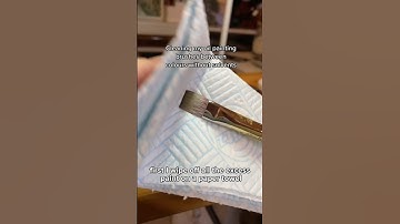 NO Solvents! How to CLEAN Your Oil Painting Brush #oilpainting #brushes