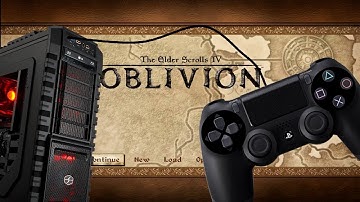 How to use a PS4/Xbox ONE/360 controller in Oblivion or a non controller supported game