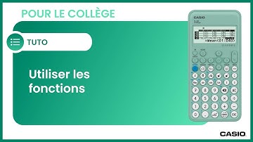 FONCTIONS : Tableau de valeurs avec la calculatrice CASIO fx-92 Collège