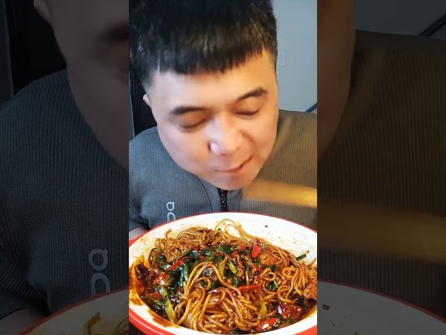 Today eat spicy noodle 