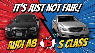 It&#39;s just not fair: Mercedes S class vs Audi A8