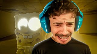 O BOB ESPONJA VIROU UM SCP E TÁ ME CAÇANDO! - Sponge-rooms SCP