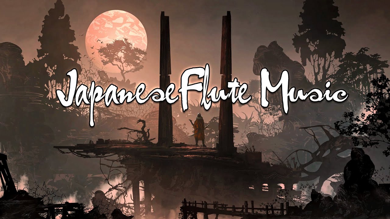 Relaxing With Japanese Bamboo Flute , Guzheng, Erhu Musical
