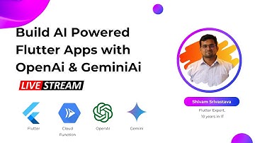 Webinar: AI Powered Apps in Flutter with OpenAI & Gemini | Navoki