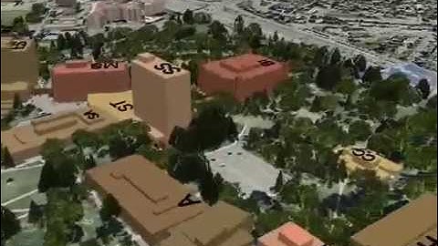 3D Video about the Main Campus of the University of Calgary -CANADA