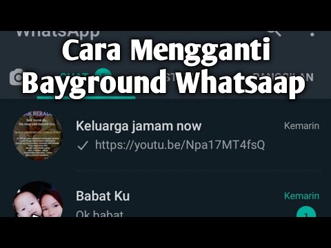  Cara  mengubah  background  whatsapp menjadi  warna hitam  