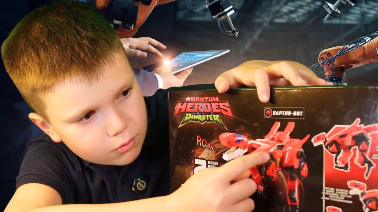 Распаковка Quantum Heroes Dinoster!