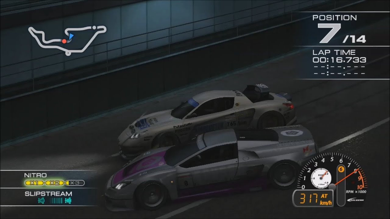 Ridge Racer 7 Extreme UFRA SINGLE EVENT 04 with EO [Spectator view ...