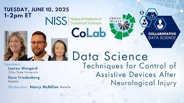 NISS-CANSSI Collab Data Science Webinar: Lauren Wengerd & Dave Friedenberg (6/10/2025)