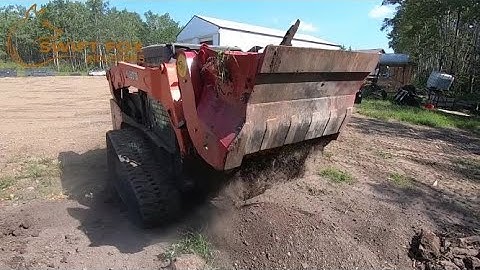 Rotastar Screening Soil Filled with Debris, by Swift Fox Industries