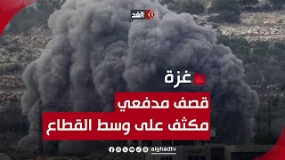 قصف مدفعي على منازل المواطنين شرق المغازي والبريج..ومناطق غرب النصيرات