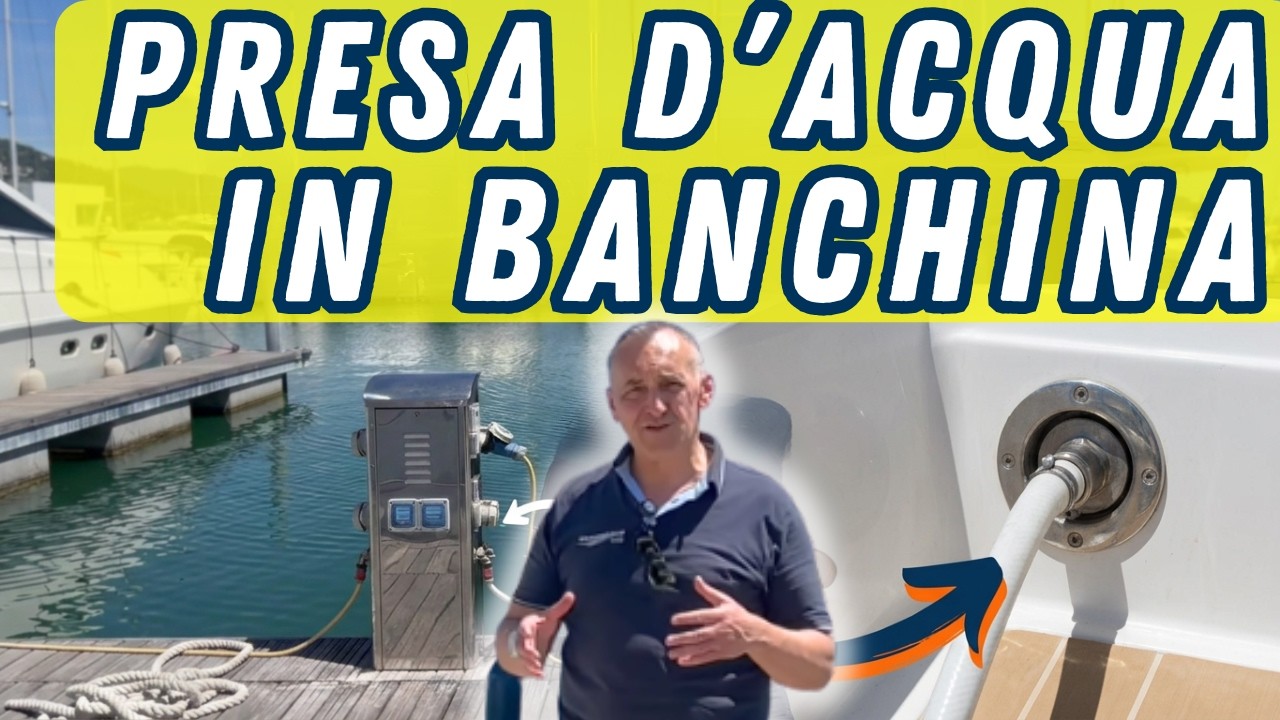 ⁣PRESA D'ACQUA in BANCHINA: Come Funziona