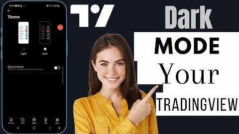 How To Dark Mode TradingView | Change TradingView To Dark Mode