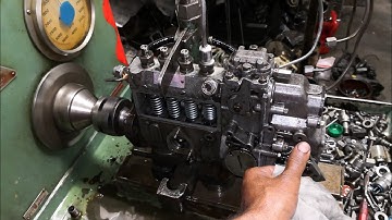 How to inline diesel pump calibration | 13b inline diesel pump