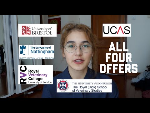 APPLYING TO VET SCHOOL | UCAS