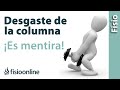 Esfuerzos y desgaste de columna - Todo es mentira