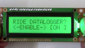 Home-made BLDC Hub Motor Speed Controller Project-Dashboard LCD Display Menu