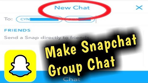 How to Make Snapchat Group Chat || Open & Create Group chat in Snapchat 2023
