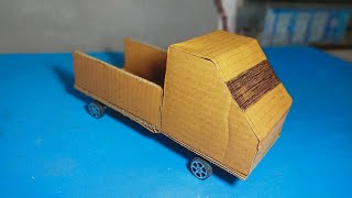 How To Make A Small Cardboard Truck //Small Truck