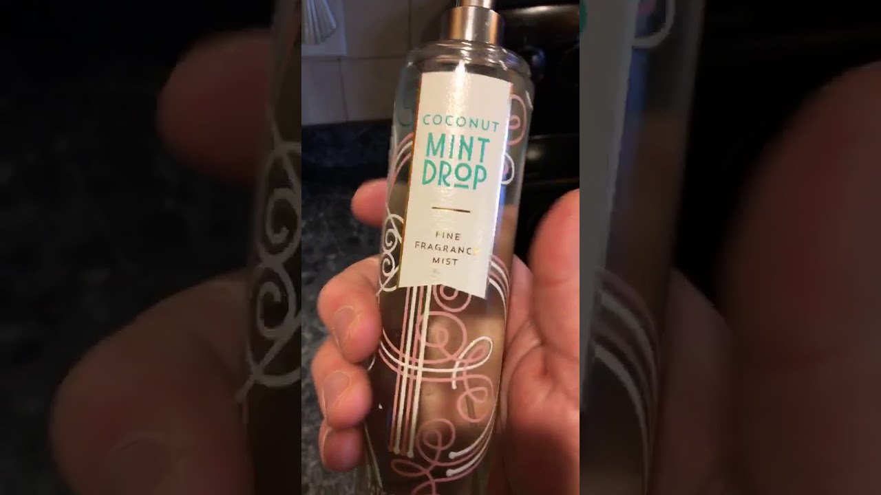 Bath And Body Works Coconut Mint Drop DavidsReviews YouTube