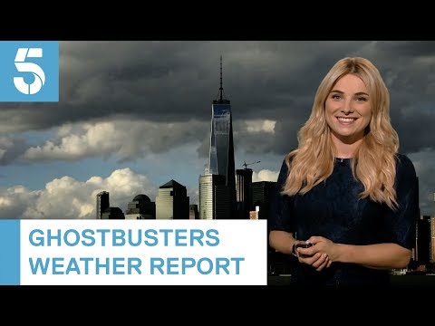 Ghostbusters weather report with Sian Welby: &quot;Don&#039;t cross the streams...&quot; | 5 News
