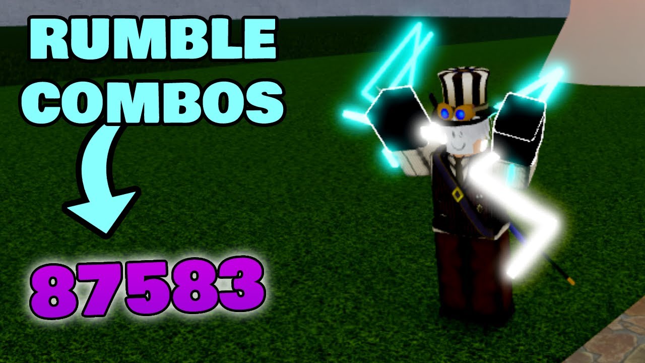 best combos with rumble blox fruits｜TikTok Search