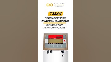 OHAUS T32XW Defender 3000 Weighing Indicator – Perfect for Platform Scales ⚖️