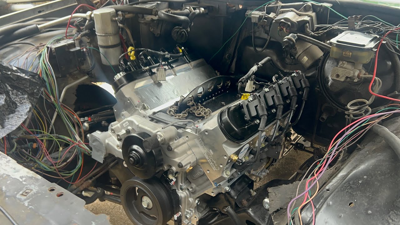 THE ENGINE IS INSTALLED!!!! - YouTube