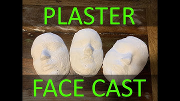 How to make a plaster mold and cast of your child