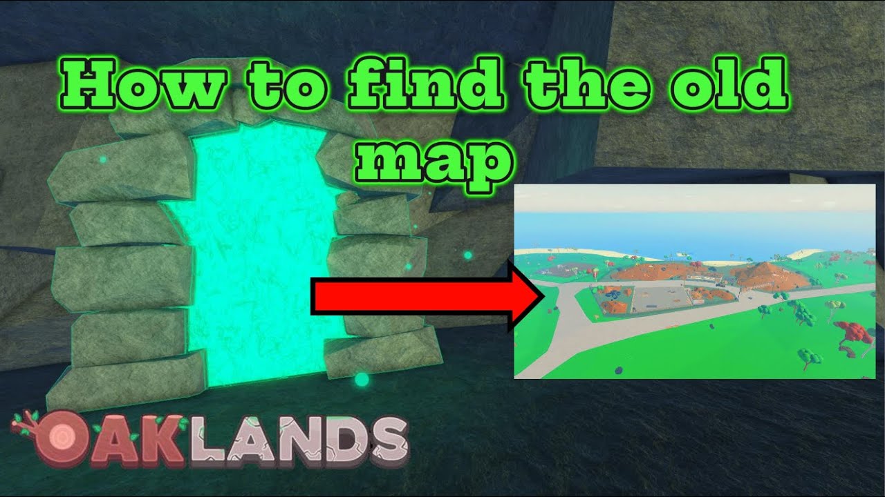 How To Find The Old Map Oaklands YouTube 