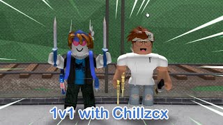 MM2 Intense 1v1 w/ @Chillz-MM2 (Murder Mystery 2)