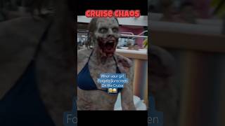 Don’t let your girl forget her sunscreen #horror #cruisechaos #screamqueens #scream #frightnight