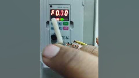 How to install delta vfd  potentiometer connection and paremeter setting delta vfd m series.
