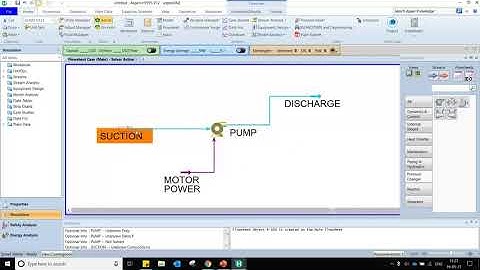 Pump Simulation using Aspen Hysys