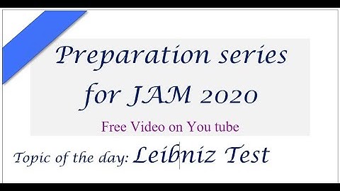 Leibniz Test for alternating Series