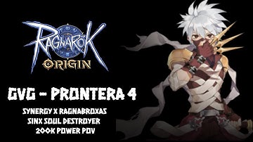 Ragnarok Origin GvG - Synergy x RagnaBroxas  - SinX 200k Power PoV