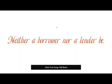 LTSI - Neither Borrower Nor Lender Be