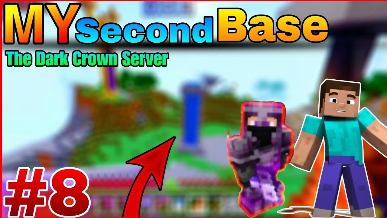 EP 8 The Dark Crown Server In Minecraft Pocket Edition #minecraft # ...
